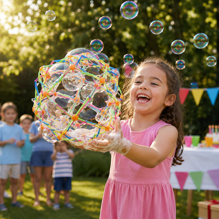 BubbleBOOM ™ - Sfera Telescopica per Bolle Di Sapone