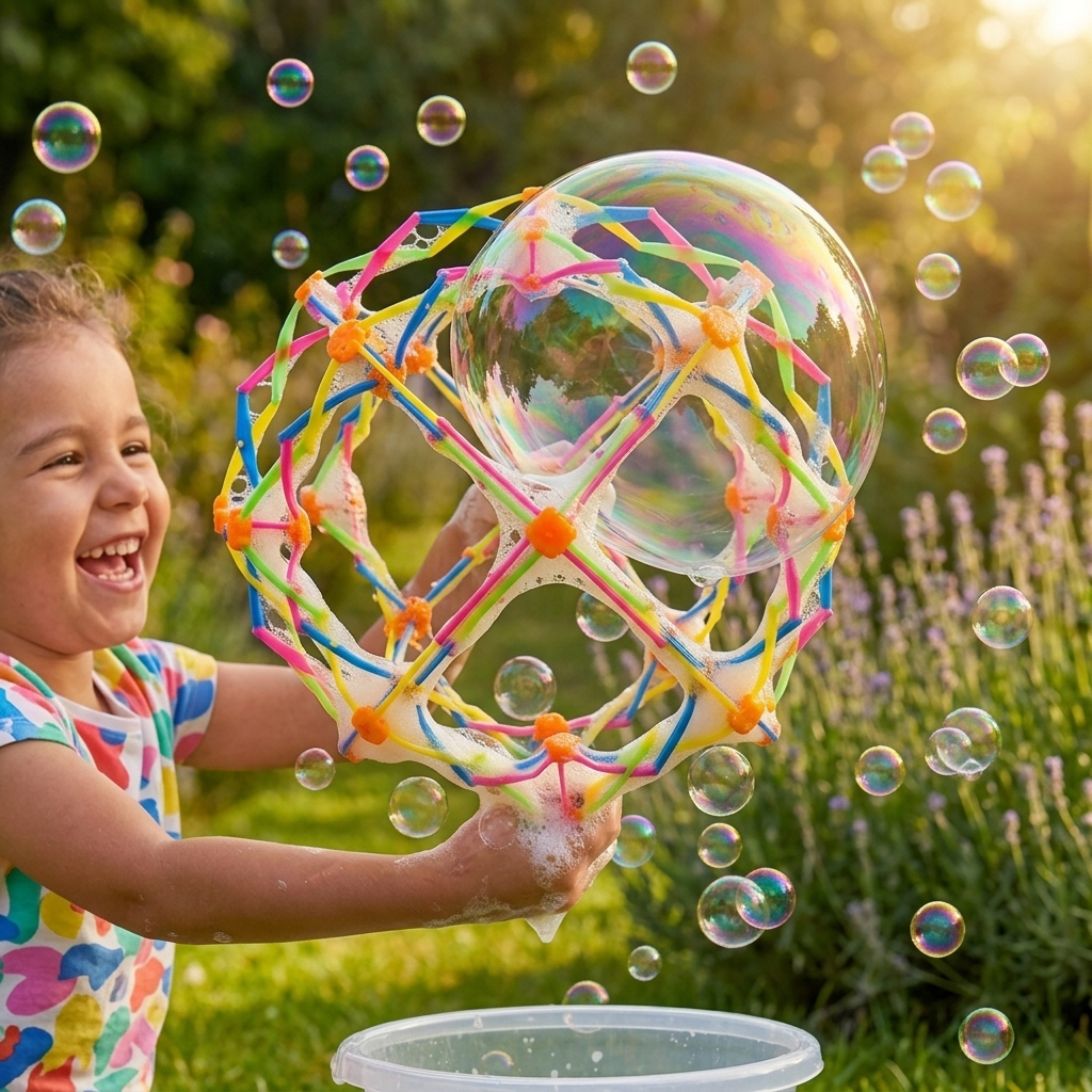 BubbleBOOM ™ - Sfera Telescopica per Bolle Di Sapone